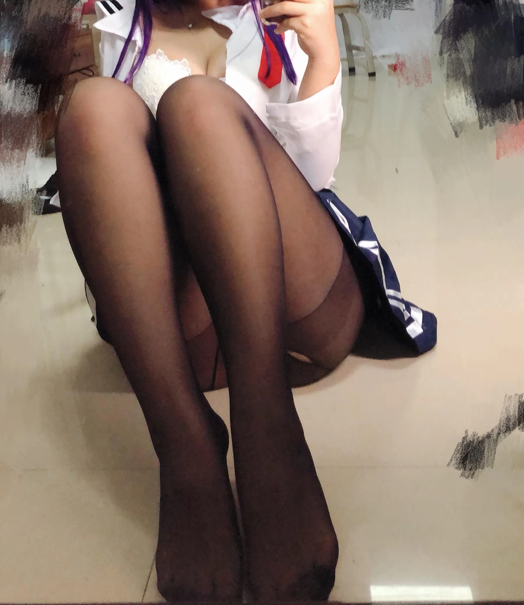 白烨 – NO.11 学姐校服自拍 [27P]插图1